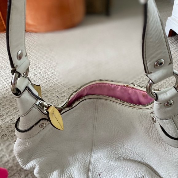 White Coach Hobo Bag - Picture 3 of 4